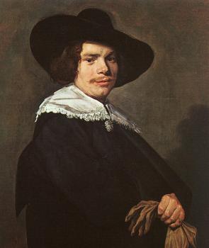 Frans Hals : Portrait of a Young Man